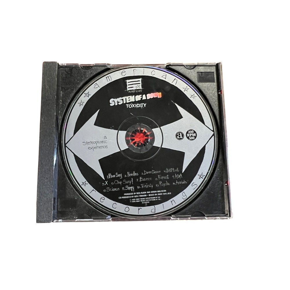 System of a Down Toxicity CD 2001 American Recordings Nu Metal Album BMG Direct